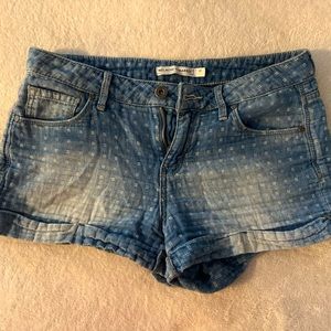 Melrose and Market Denim Print Jean Shorts